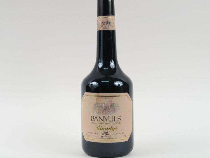 1 BOUTEILLE BANYULS 'RIMATGE' CELLIER DES TEMPLIERS - 1996