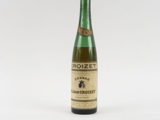 Vente aux enchères 1 BOUTEILLE COGNAC CROIZET V.O. - NIVEAU BAS