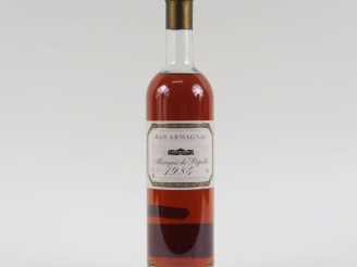 Vente aux enchères 1 BOUTEILLE (50 CL) BAS ARMAGNAC MARQUIS DE PAPOLLE - 1984