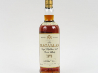 Vente aux enchères 1 BOUTEILLE WHISKY MACALLAN '18 ANS' 43° - 1973 - EMBOUTEILLAGE : 1991
