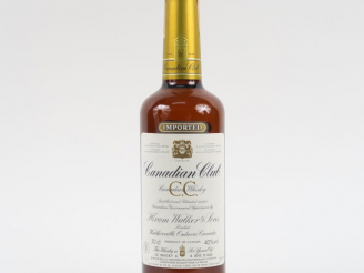 Vente aux enchères 1 BOUTEILLE WHISKY CANADIAN CLUB