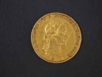 Vente aux enchères Ducat d'or François I, 1835. FRAIS ACHETEURS : 5% TTC