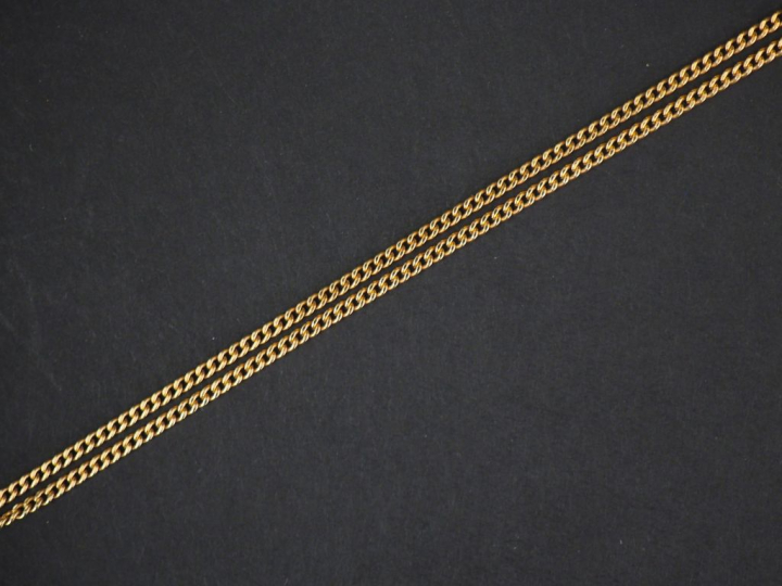 Chaine en or jaune.  Long. 51,5 cm Poids. 5,52 g