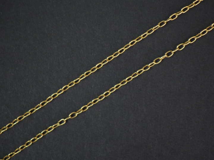 Chaine en or jaune.  Long. 47cm Poids. 3,23 g