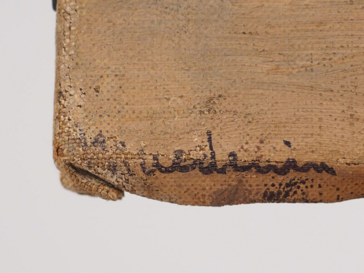 Louis Joseph ANTHONISSEN "Ville animée d'Afrique du Nord" Huile sur to