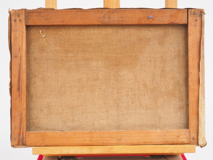 Louis Joseph ANTHONISSEN "Ville d'Afrique du Nord" Huile sur toile. Si