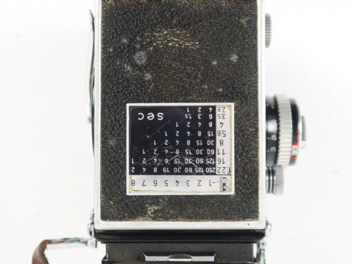 ROLLEIFLEX 6X6 n°17450995 avec objectifs HEIDOSMAT 1 : 2.8/75 et PLANA