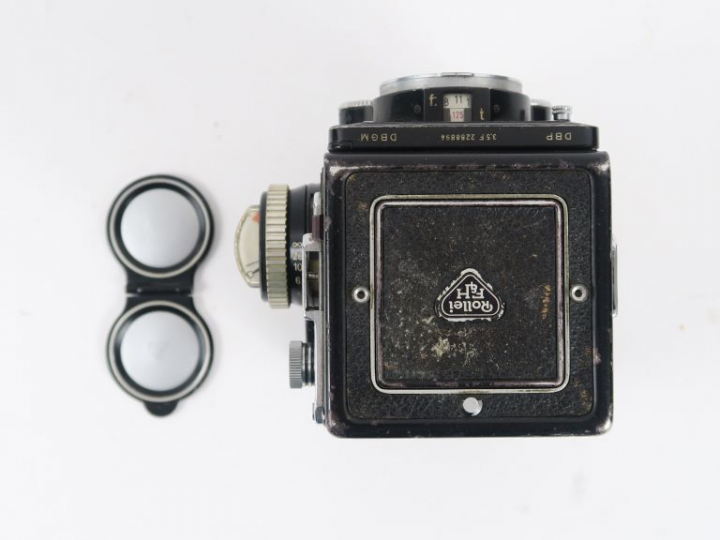 ROLLEIFLEX 6X6 n°2288894 avec objectifs HEIDOSMAT 1 : 2.8/75 et PLANAR