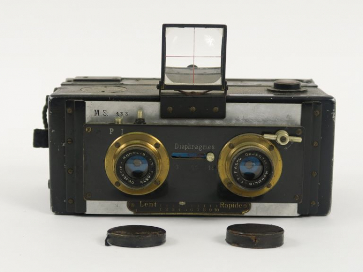 V. LIÈBE Stéréo Monobloc simplifié M.S. 133 avec objectifs MONOLIB 1 :