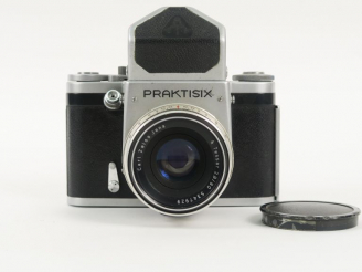 Vente aux enchères PRAKTISIX avec objectif CARL ZEISS JENA TESSAR 2.8/80 n°5347929
