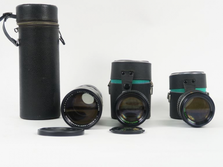 Lot de trois objectifs : Objectif SOLIGOR 1 :4.5 f= 75 mm – 260 mm n°1