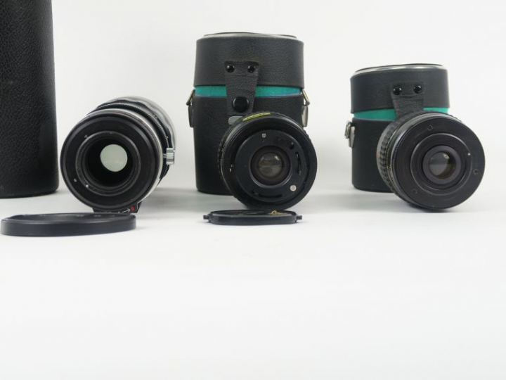 Lot de trois objectifs : Objectif SOLIGOR 1 :4.5 f= 75 mm – 260 mm n°1