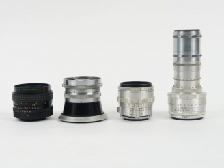 Vente aux enchères Lot de quatre objectifs, montures différentes : Objectif CARL ZEISS JE