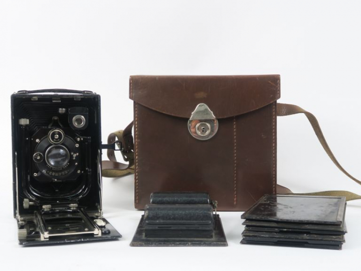 ZEISS IKON COMPUR n°258646 Folding 6X9 avec objectif Carl Zeiss Jena T