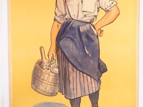 SAVON NORMAL. Affiche par Firmain Bouisset, Imprimerie Camis, 1895. Co