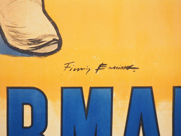 SAVON NORMAL. Affiche par Firmain Bouisset, Imprimerie Camis, 1895. Co