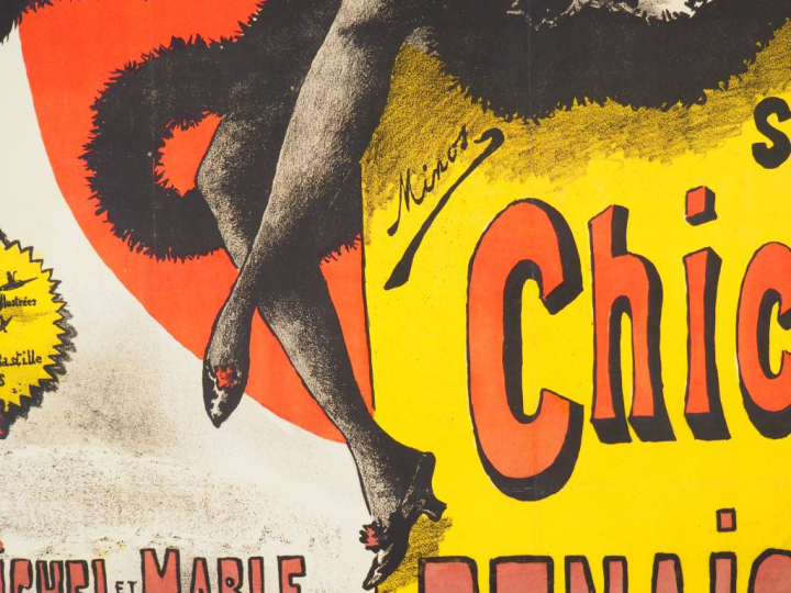 CHICORÉE RENAISSANCE. Affiche par Minos, imprimerie Delanchy, 1900. Co