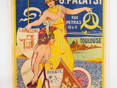 G. PALAYSI. Affiche par Jean Meittex, imprimerie Moullot, circa 1920. 