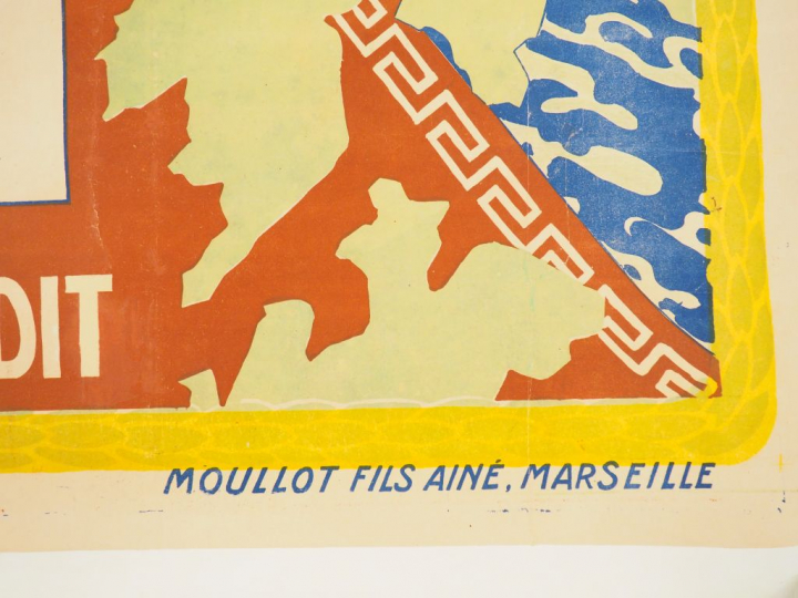 G. PALAYSI. Affiche par Jean Meittex, imprimerie Moullot, circa 1920. 