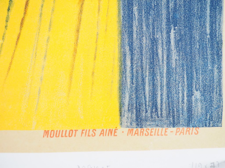 MANTALO. Affiche par W. Lachou, imprimerie Moullot, circa 1920. Condit