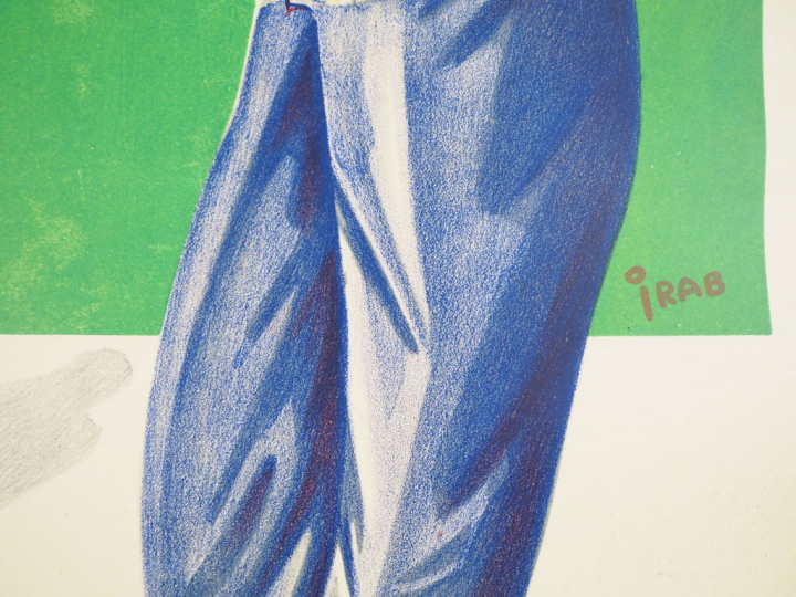 BARTISSOL. Affiche par Irab, imprimerie Moullot, circa 1930. Condition