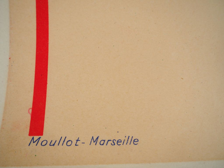 BARTISSOL. Affiche par Irab, imprimerie Moullot, circa 1930. Condition