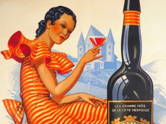 Vente aux enchères VALMYA. Affiche par Henri le Monnier, Imprimerie Joseph Charles Paris,