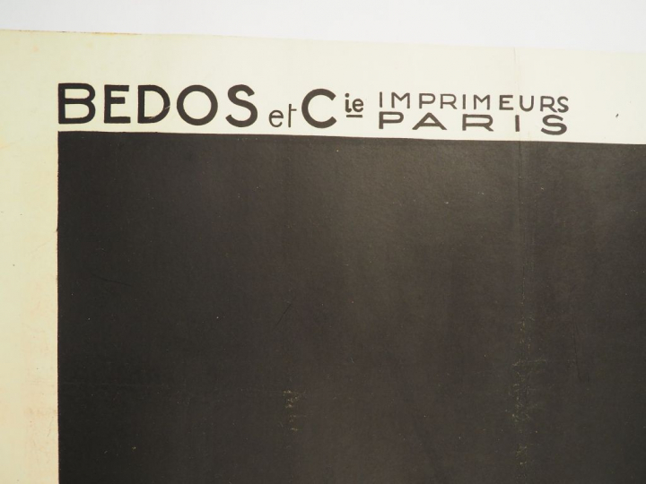 FRUIDAM. Affiche par Robys (R. WOLFF), imprimerie Bedos, 1951.  Condit