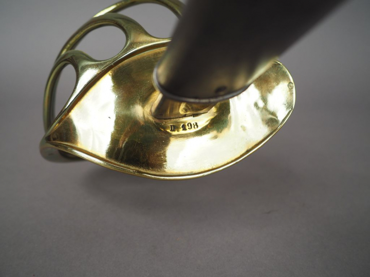 Sabre de Cavalerie légère troupe cuirassier modèle 1854, Second Empire