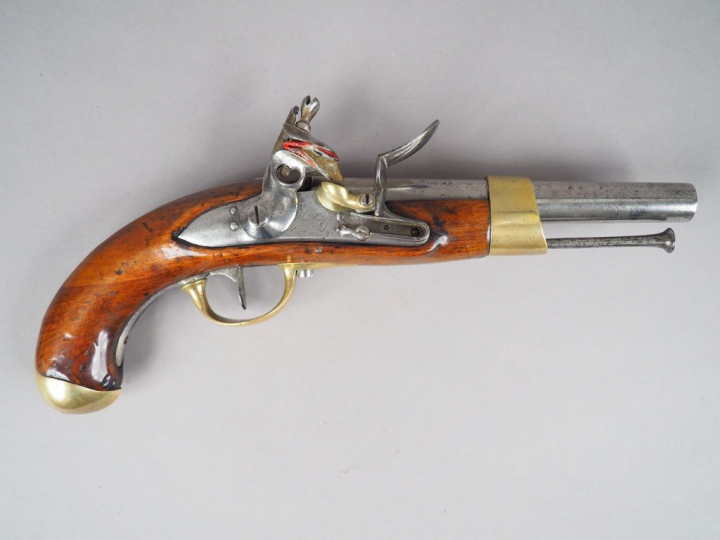 Pistolet de Cavalerie modèle An XIII, fabrication « Maubeuge Manfu re 