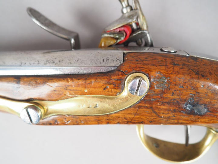 Pistolet de Cavalerie modèle An XIII, fabrication « Maubeuge Manfu re 