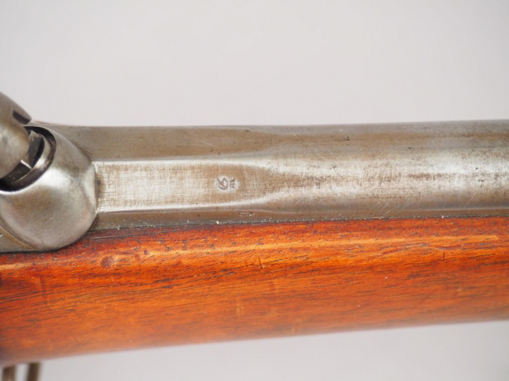 Rarissime mousqueton d’essai Arcelin modèle 1856 à chargement par la c