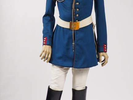 Superbe mannequin d’un officier (capitaine) des cuirassiers de la Gard