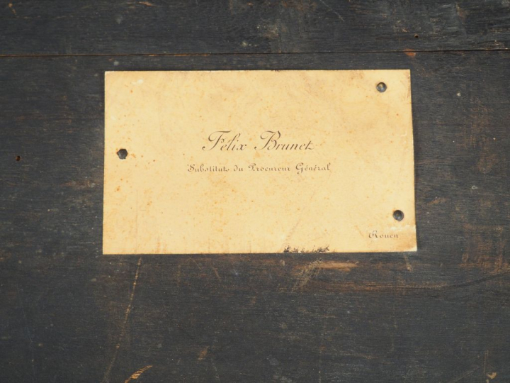 Beau bicorne des enregistrements et domaines impériaux (Second Empire)