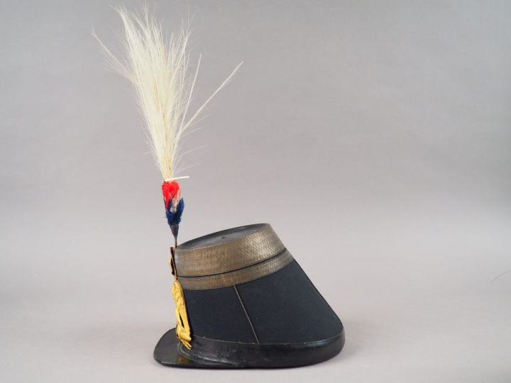 Képi de colonel du 84ème régiment de ligne modèle 1860. Fût tronconiqu