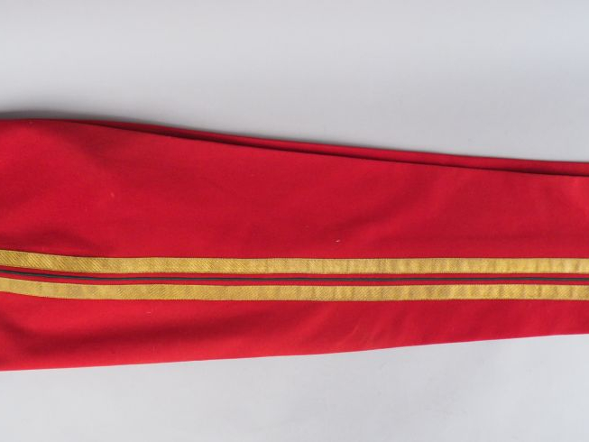 Pantalon d’officier de dragon du Second Empire.