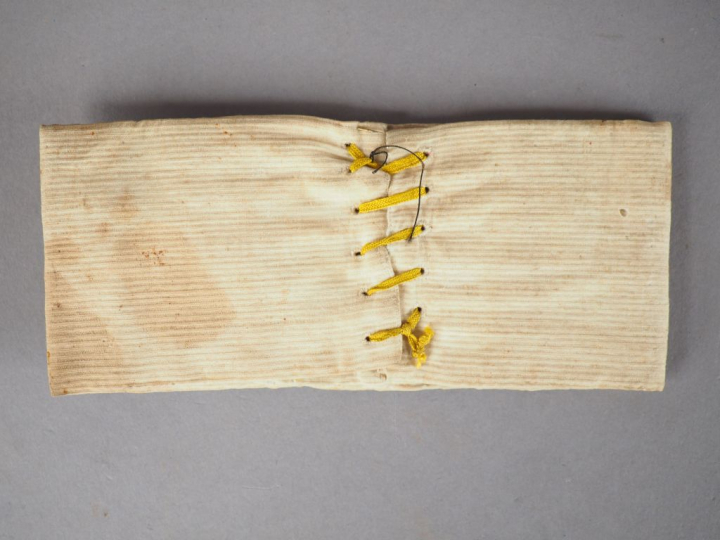 Rarissime brassard dit « Brassard de Bordeaux » pour cavalier de la ga