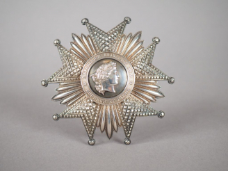 Vente aux enchères Plaque de Grand-Croix de la Légion d’Honneur Troisième République, bij