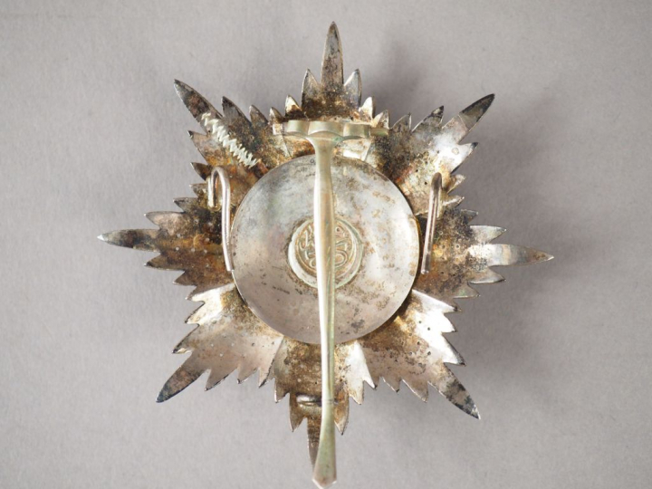 Plaque de commandeur de l’ordre turc de l'osmanié  (Nishani Osmani), f