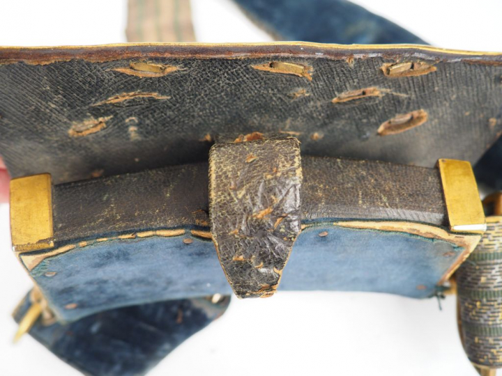 Giberne de grande tenue d’officier supérieur des guides de la garde im