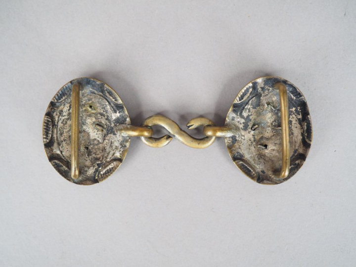 Boucle agrafe de ceinturon porte épée d’officier supérieur Second Empi