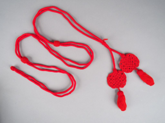 Vente aux enchères Beau cordon raquette de chapska ou de Kolback Second Empire en laine r