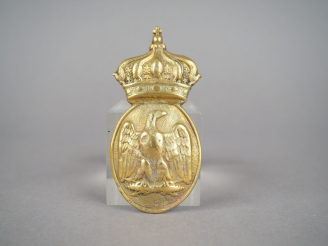 Vente aux enchères Ornement de croupière pour harnachement de cavalerie pour l’artillerie