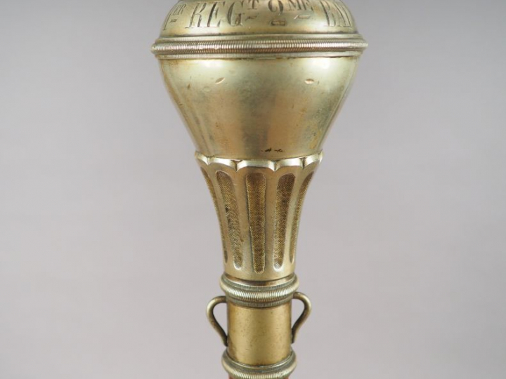 Canne de tambour major du 2éme bataillon du 1er régiment d’infanterie 