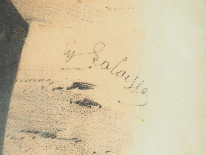 Six différentes lithographies en couleur « Types militaires » d’après 