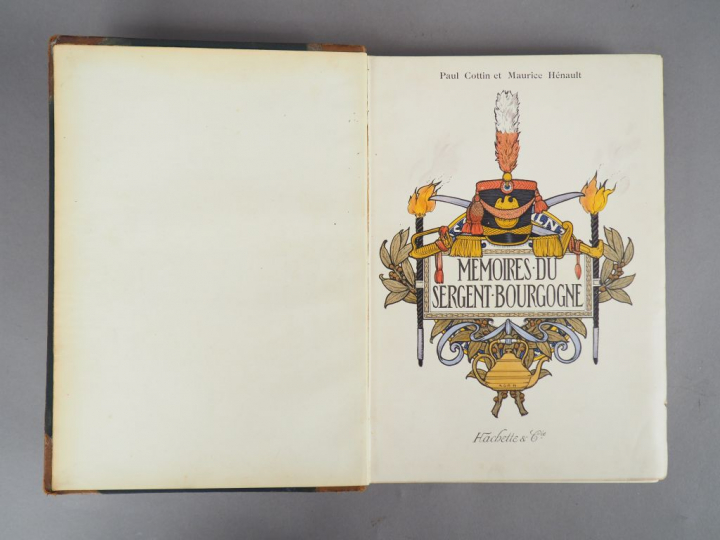 COTTIN (Paul) et HENAULT (Maurice). Mémoire du Sergent Bourgogne (1812