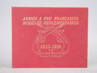 Vente aux enchères BOUDRIOT (Jean). Armes à feu françaises, modèles règlementaires. 1833-