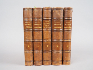 Vente aux enchères PASCAL (Adrien). Histoire de l’Armée et de tous les Régiments depuis l