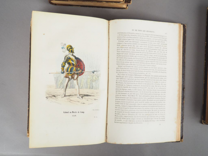 PASCAL (Adrien). Histoire de l’Armée et de tous les Régiments depuis l