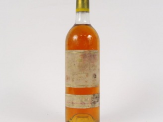 Vente aux enchères 1 BOUTEILLE CHÂTEAU D'YQUEM 1er CCS SAUTERNES - 1985 - LB/EA/ES